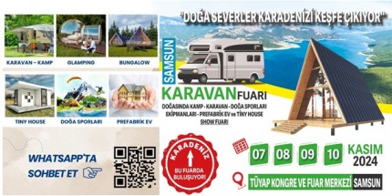 Samsun Karavan Fuarı Açılıyor